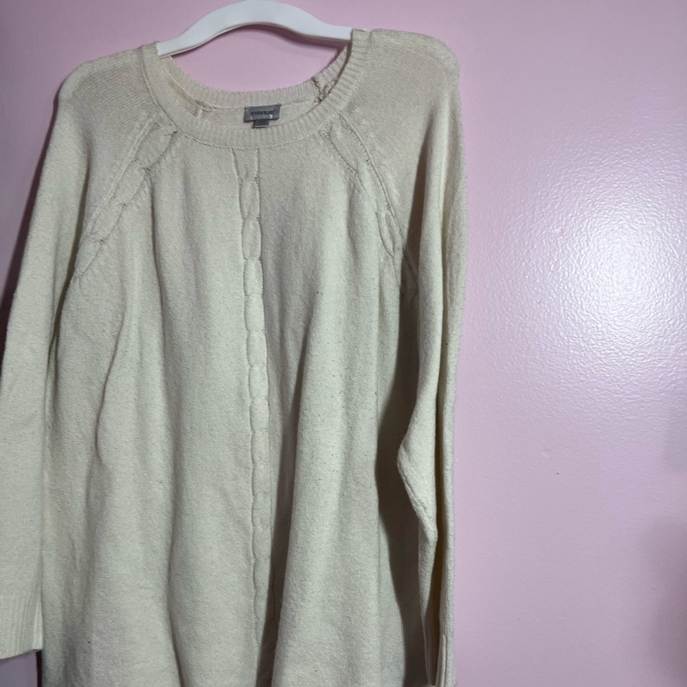 Cream Avenue Sweater